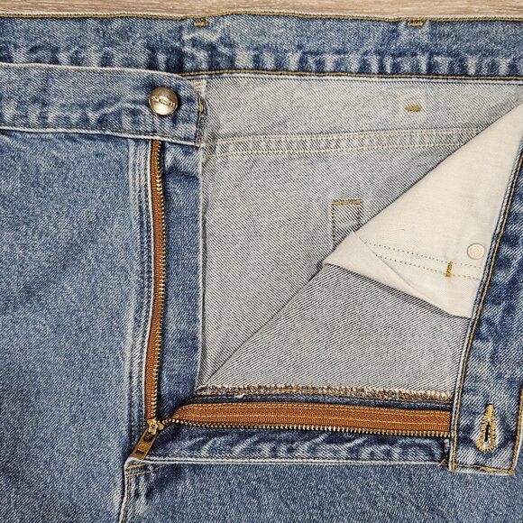 Carhartt B18-STW 40x30 Traditional Fit Blue Denim Jeans 100% Cotton - Picture 6 of 8